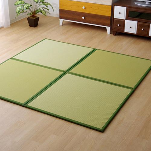 メーカー直送 イケヒコ 日本製 水拭きできる ポリプロピレン 置き畳