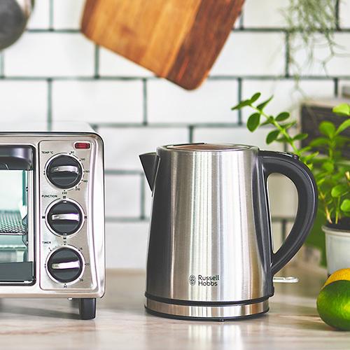 ラッセルホブス Russell Hobbs ベーシックケトル 1.0L 7013JP 7013JP 電気ケトル ステンレス ケトル｜webby｜04