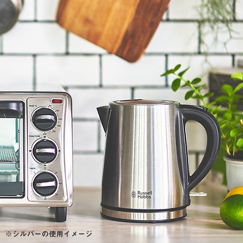 ラッセルホブス Russell Hobbs ベーシックケトル 1.0L ブラック ラッセルホブス Russell Hobbs ベーシックケトル 1.0L ブラック