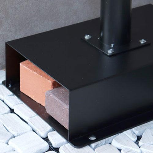 MOJYU スタンドポスト Gilda ジルダ グレー SDM-013 郵便ポスト