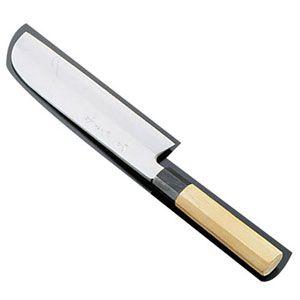 堺孝行 シェフ和庖丁 銀三鋼 鎌型薄刃 18cm ASE05053