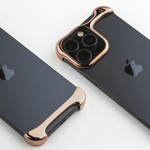 Arc Pulse for iPhone 16 Pro Max バンパーケース アルミ・ローズ