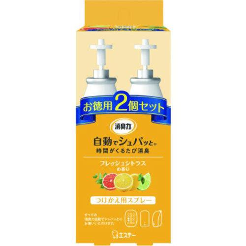 エステー 消臭力 自動でシュパッと つけかえ用スプレー フレッシュ