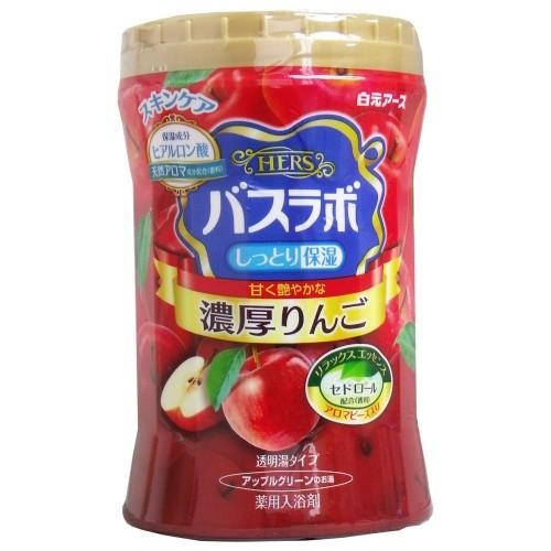 白元アース Hers バスラボ ボトル 濃厚りんごの香り 640g Webby Shop 通販 Yahoo ショッピング