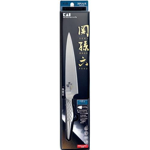 貝印 関孫六 匠創 ペティナイフ 日本製 150mm AB5161 オールステンレス