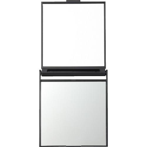 貝印 拡大鏡付コンパクトミラー黒 KX0754 : webby shop - 通販 - Yahoo