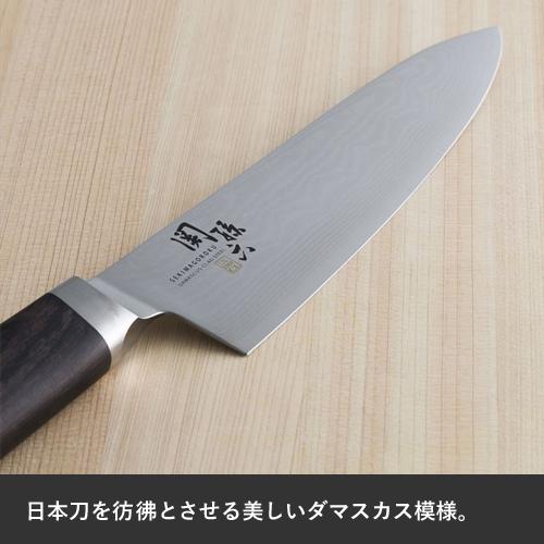 貝印 関孫六 ダマスカス 三徳包丁 165mm AE5200 包丁 ステンレス 貝印 関孫六 ダマスカス 三徳包丁 165mm AE5200 包丁 ステンレス