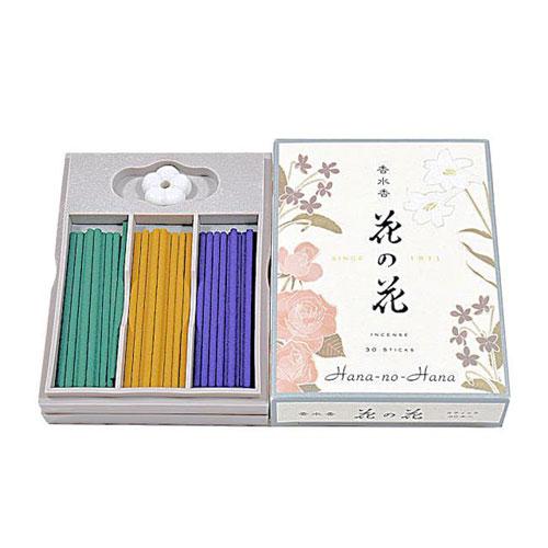 日本香堂 香水香 花の花 三種入 スティック 30本入 : webby shop