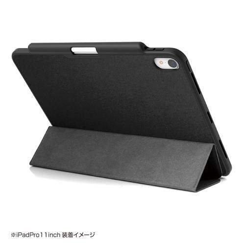 ナカバヤシ Digio2 iPad Pro 11インチ（2018）用 ハイブリッドケース ブラック TBC-IPP1805BK｜webby｜05