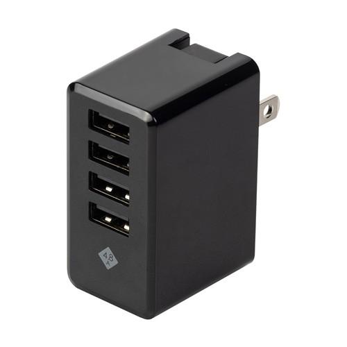 ナカバヤシ Digio2 Usb充電器 4ポート 4 8aタイプ ブラック Jyu Acu03bk Webby Shop 通販 Yahoo ショッピング