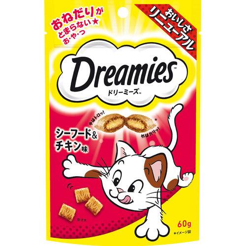 マースジャパン ドリーミーズ シーフード＆チキン味 60g 1080590｜webby