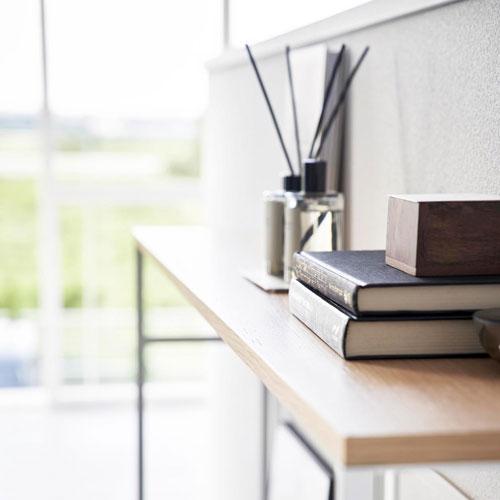 山崎実業 ソファー裏コンソールテーブル タワー tower ホワイト 2026