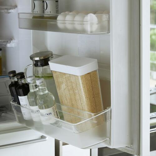 山崎実業 1合分別 冷蔵庫用米びつ タワー ホワイト 3760 冷蔵庫 一人暮らし 米びつ スリム おしゃれ コンパクト小さい Webby Shop 通販 Yahoo ショッピング