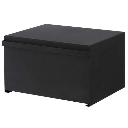 山崎実業 ブレッドケース タワー tower ブラック 4353 パンケース ブレッドボックス キッチン収納 カウンター上収納 北欧 ストッカー 調味料入れ マグネット