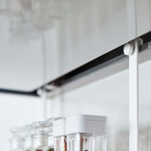 山崎実業 レンジフード調味料ラック プレート 3段 ホワイト 48 Webby Shop 通販 Yahoo ショッピング