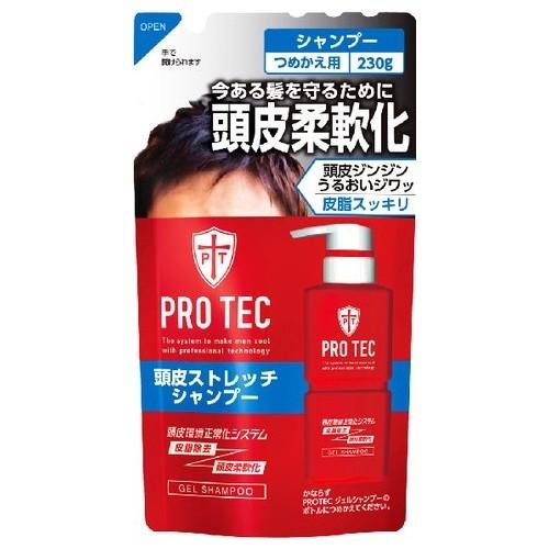 ライオン PROTEC プロテク 頭皮ストレッチ シャンプー 詰替え｜webby