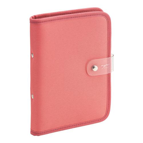 LIHIT LAB リヒトラブ myfa コレクションバインダー コーラルレッド