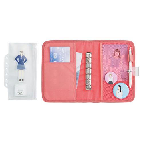 LIHIT LAB リヒトラブ myfa コレクションバインダー コーラルレッド