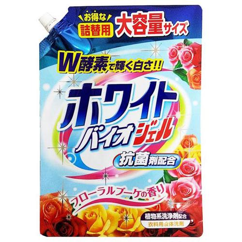 日本合成洗剤 ホワイトバイオジェル 詰替 1800G : webby shop - 通販