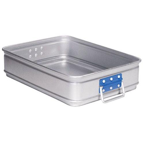 アルミ カラーハンドル番重 大 110 青 : webby shop - 通販 - Yahoo