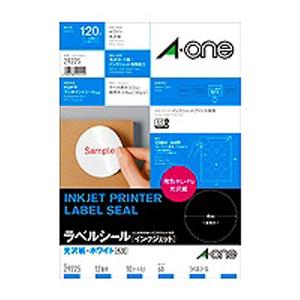専用✩.*おまとめ エーワン ラベルシール インクジェット 光沢紙 A4判 12面 丸型 29225