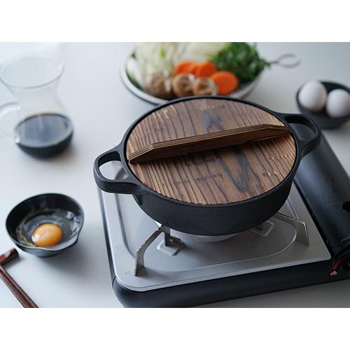 及源鋳造 盛栄堂 すきやきぎょうざ兼用鍋 20cm CA-024 OIGEN 及源鋳造 盛栄堂 すきやきぎょうざ兼用鍋 20cm CA-024 OIGEN