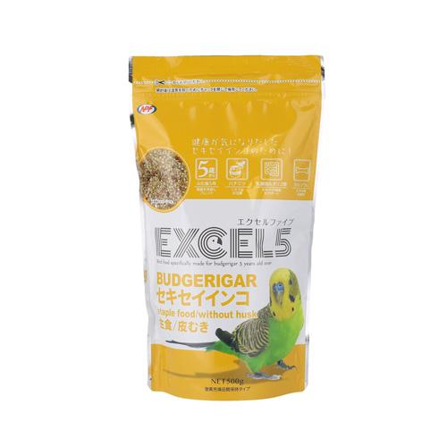 ナチュラルペットフーズ エクセル5 セキセイインコ 皮むき 500g Webby Shop 通販 Yahoo ショッピング