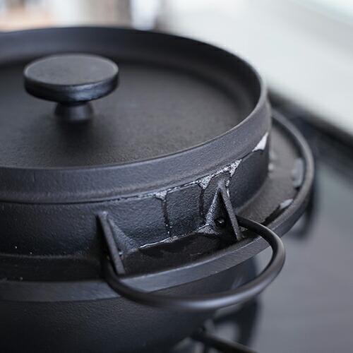 南部鉄ごはん鍋 「キャンプでアウトドアでお家でおいしく炊けるセット」