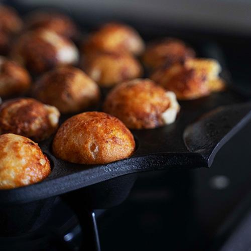 岩鋳 南部 鉄イモノ たこ焼き器 23穴 24025 日本製 100V・200V 岩鋳 南部 鉄イモノ たこ焼き器 23穴 24025 日本製 100V・200V