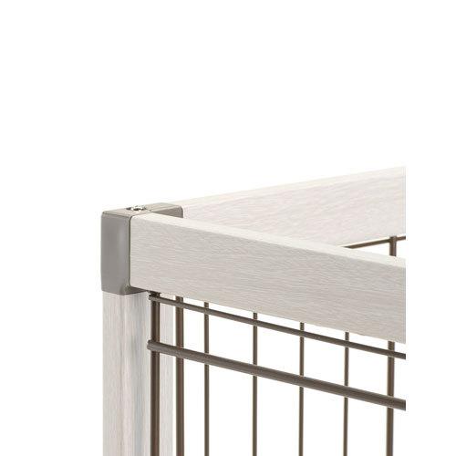 リッチェル アルミフレームペットサークル 90-60 ホワイト 