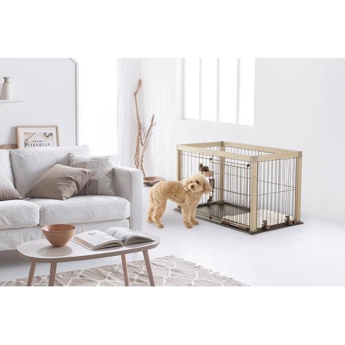 リッチェル アルミフレームペットサークル 90-60 ホワイト 