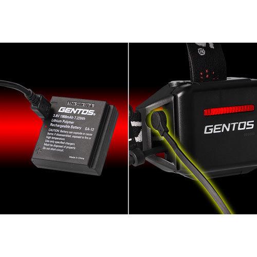 本物の製品を販売する ジェントス GENTOS Gシリーズ LEDヘッドライト GH-109RG