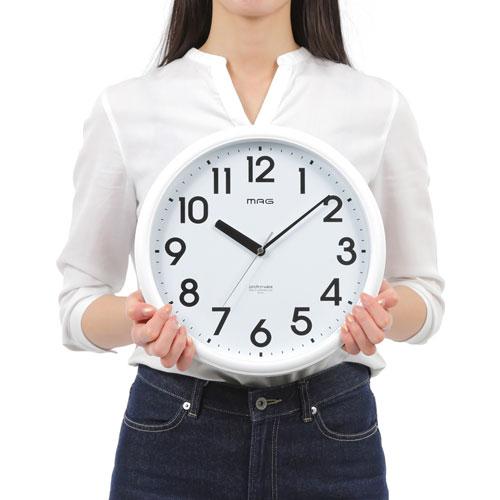 ノア精密 MAG マグ 電波掛時計 リゲル W-781 WH-Z : webby shop - 通販