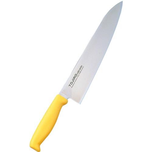 牛刀　24cm 藤次郎 トウジロウ カラー庖丁 牛刀 24cm 黄 F-147Y 240mm 包丁 万能