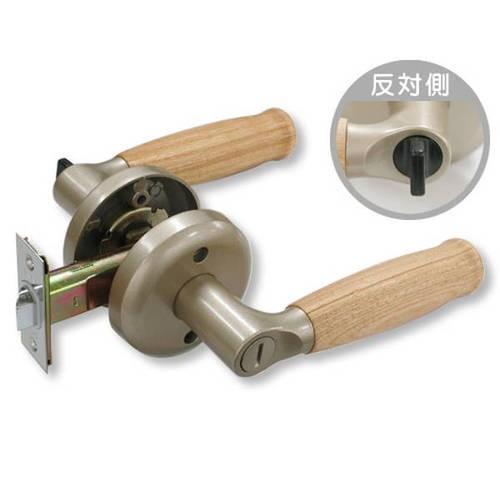 ハイロジック ウッドレバー錠 NP-W30-ME-SL