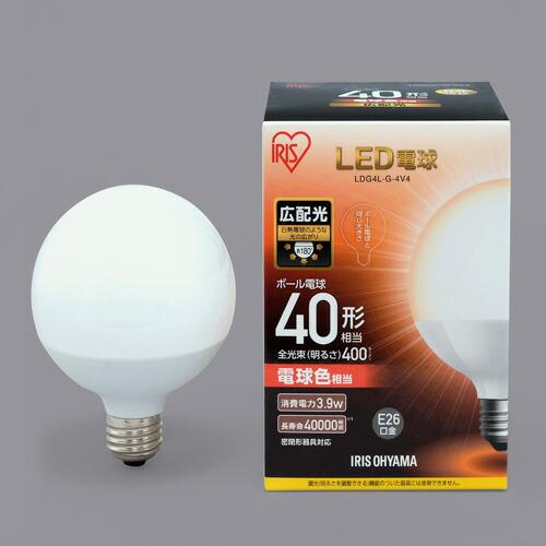 アイリスオーヤマ LED電球 LEDフィラメント電球 E26口金 全方向タイプ 80W形相当 電球色 LDG9L-G