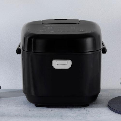 アイリスオーヤマ ジャー炊飯器 5.5合 RC-BMA50-B ブラック : webby