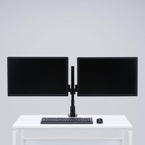 【数量限定】サンワサプライ 水平多関節液晶モニタアーム 左右2面 CR-LA15 メーカー直送 サンワサプライ 水平多関節液晶モニタアーム 左右2面 CR