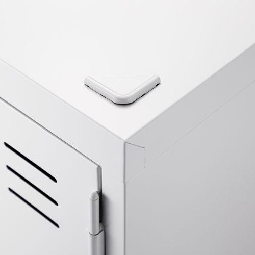 メーカー直送 サンワサプライ 個別ロッカー ホワイト PLK-PS400W_10