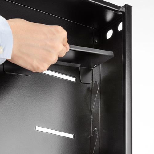 サンワサプライ VESA取付けセキュリティボックス 大 MR-VESA10Lの画像