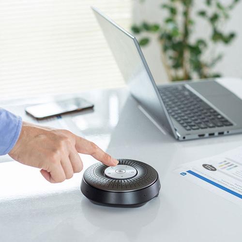 サンワサプライ Bluetooth会議スピーカーフォン MM-BTMSP1 : webby