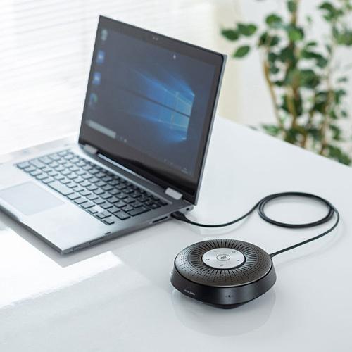 サンワサプライ Bluetooth会議スピーカーフォン MM-BTMSP1 : webby