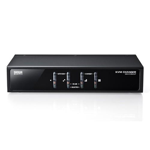 サンワサプライ PS/2・USB両対応パソコン自動切替器（4:1） SW-KVM4UP_2