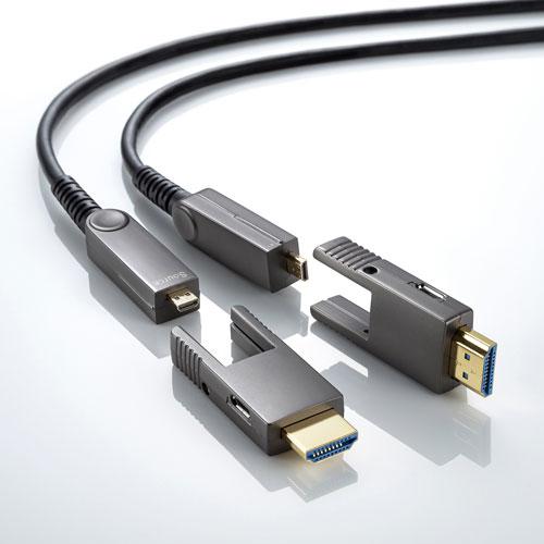 サンワサプライ 4K60Hz対応光ファイバHDMIケーブル 20m KM-HD20