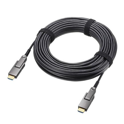 サンワサプライ 4K60Hz対応光ファイバHDMIケーブル 20m KM-HD20