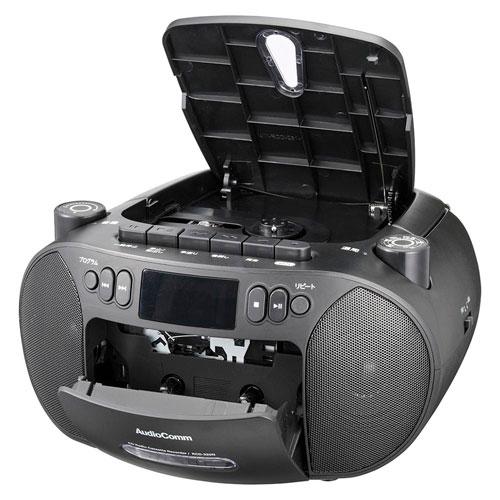オーム電機 CDラジカセ ブラック RCD-320N-K : webby shop - 通販