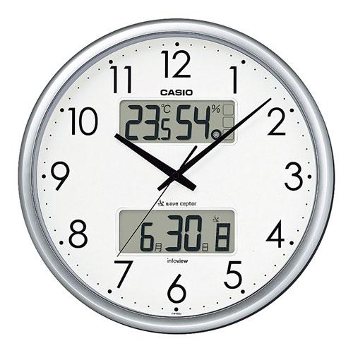 カシオ CASIO 温湿度計付電波時計 ITM-650J-8JF : webby shop - 通販