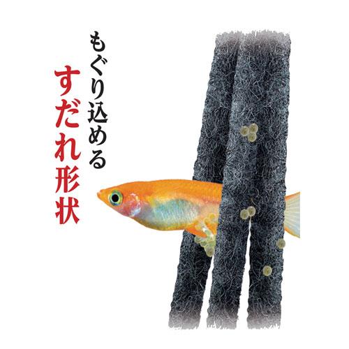 ジェックス GEX メダカ元気 卵のお守り 産卵床すだれ 青 : webby shop