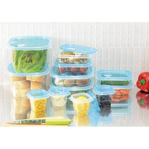 カクセー クリアブルーコンテナ ワンタッチ 10個入 CB-10PC : webby