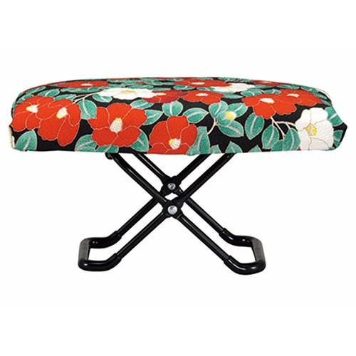 正座椅子 携帯用 かわいい おしゃれ 玲 れい 巾着袋付き 椿 ゆったりサイズ Ry 03 Webby Shop 通販 Yahoo ショッピング